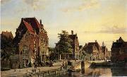 unknow artist European city landscape, street landsacpe, construction, frontstore, building and architecture. 142 oil painting picture wholesale